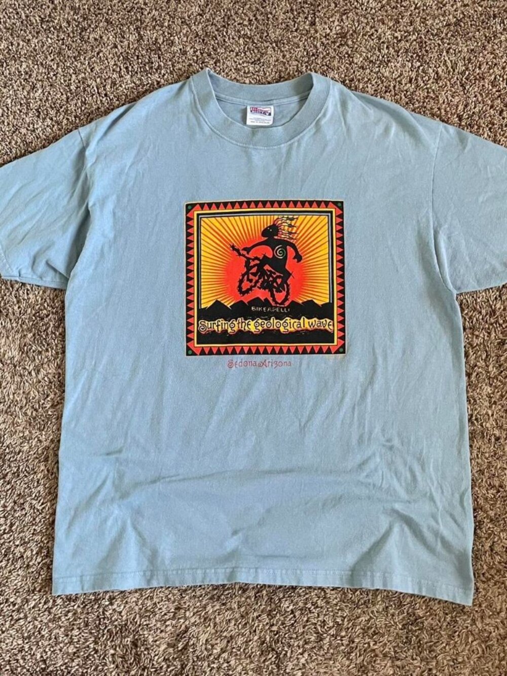Vintage Mountain Bike T-Shirt T-Shirt Men’s XL Retro Sportswear Outdoors Tee